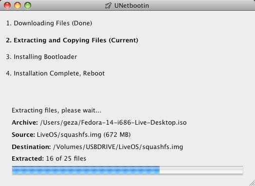 setup linux usb for mac on windows